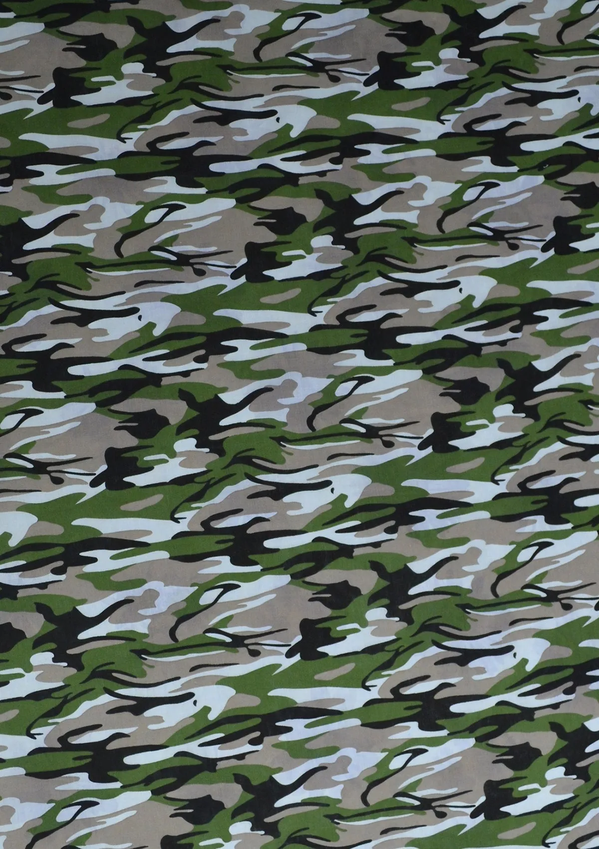 100% 45" Printed Polycotton Camouflage Print Fabric Craft/dress/facemask Use D#64