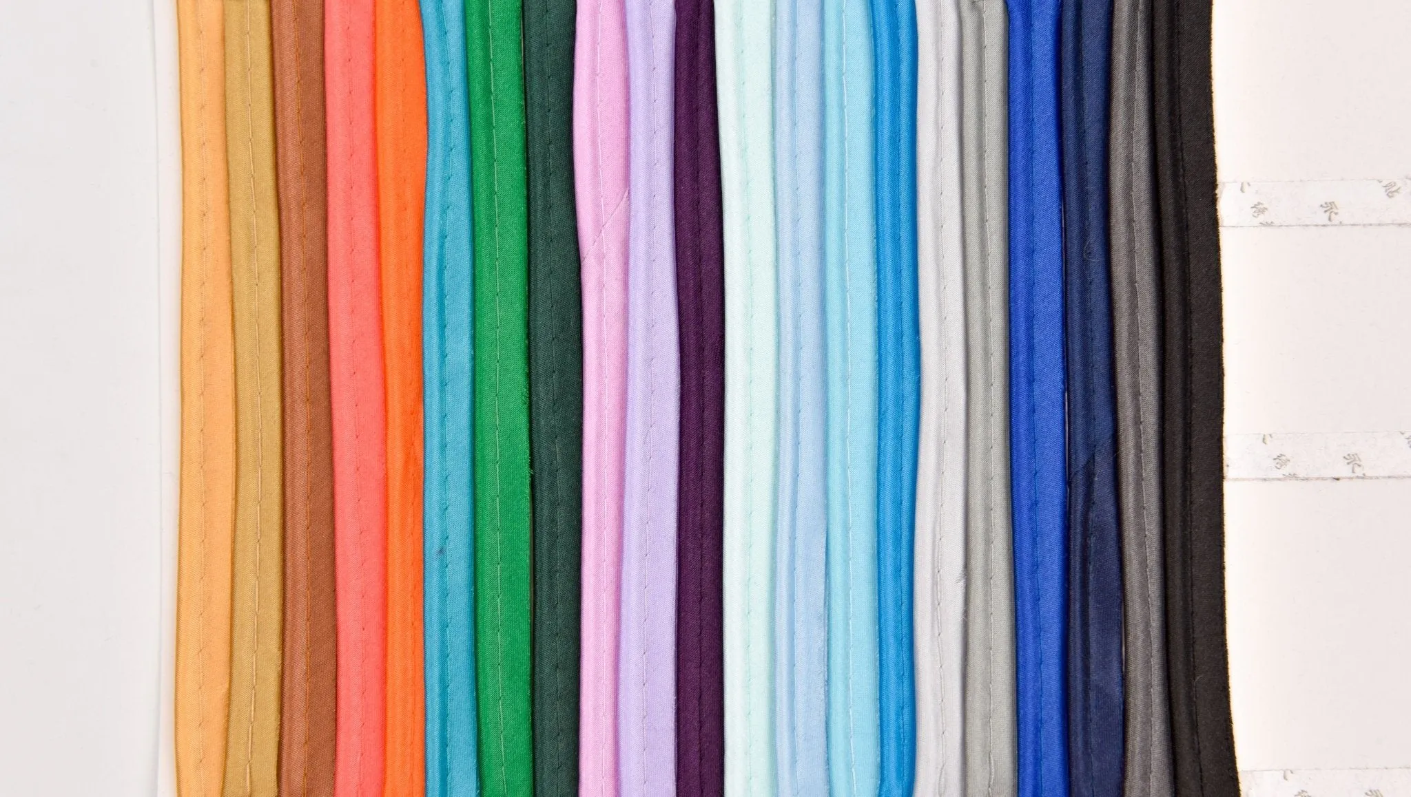 12mm Satin Piping Lip Cord Edge Trim - 3mm Width