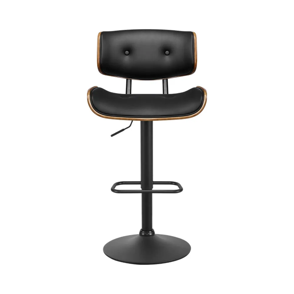 360° Rotatable PU Leather Bar Stools Set of 4 - Artiss