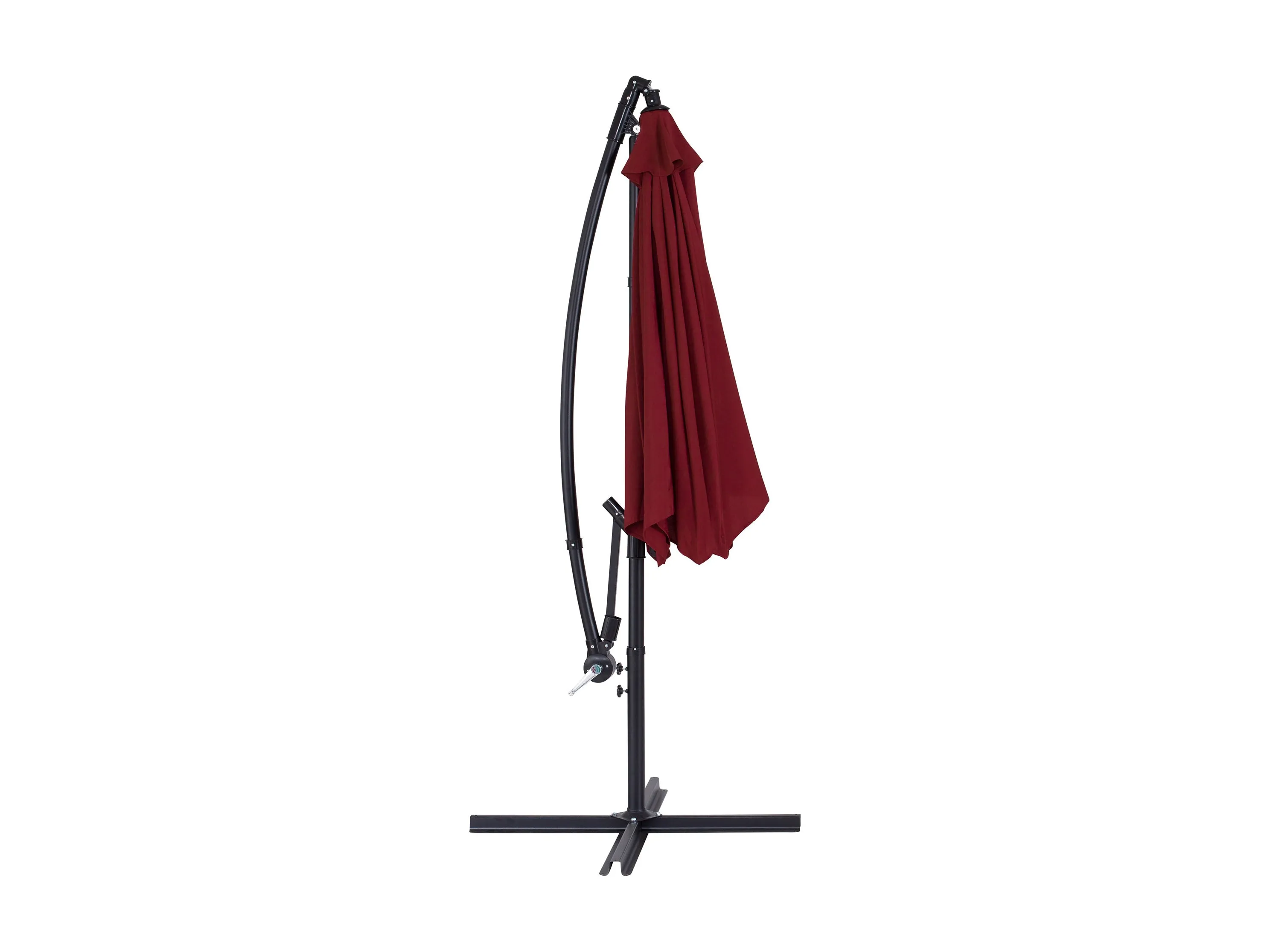 9ft Wine Red Cantilever Umbrella