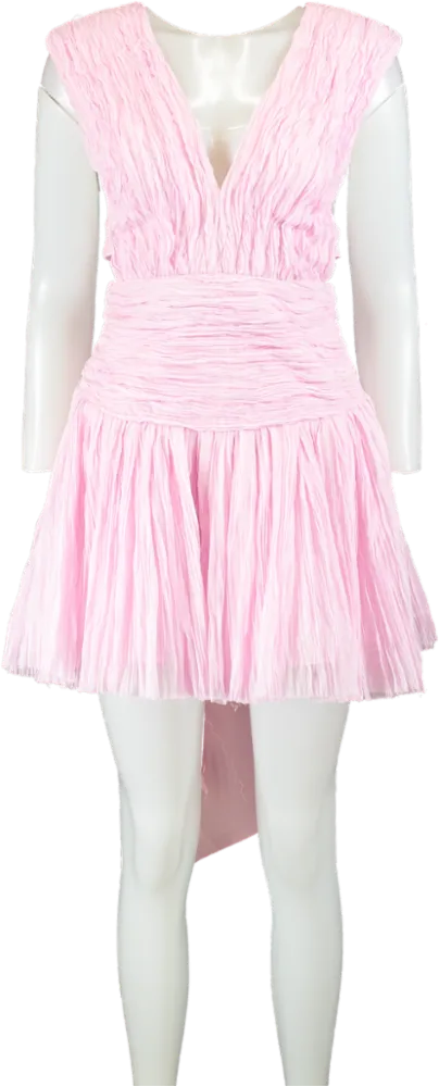 Aje. Pink Escapist Mini Dress UK 6