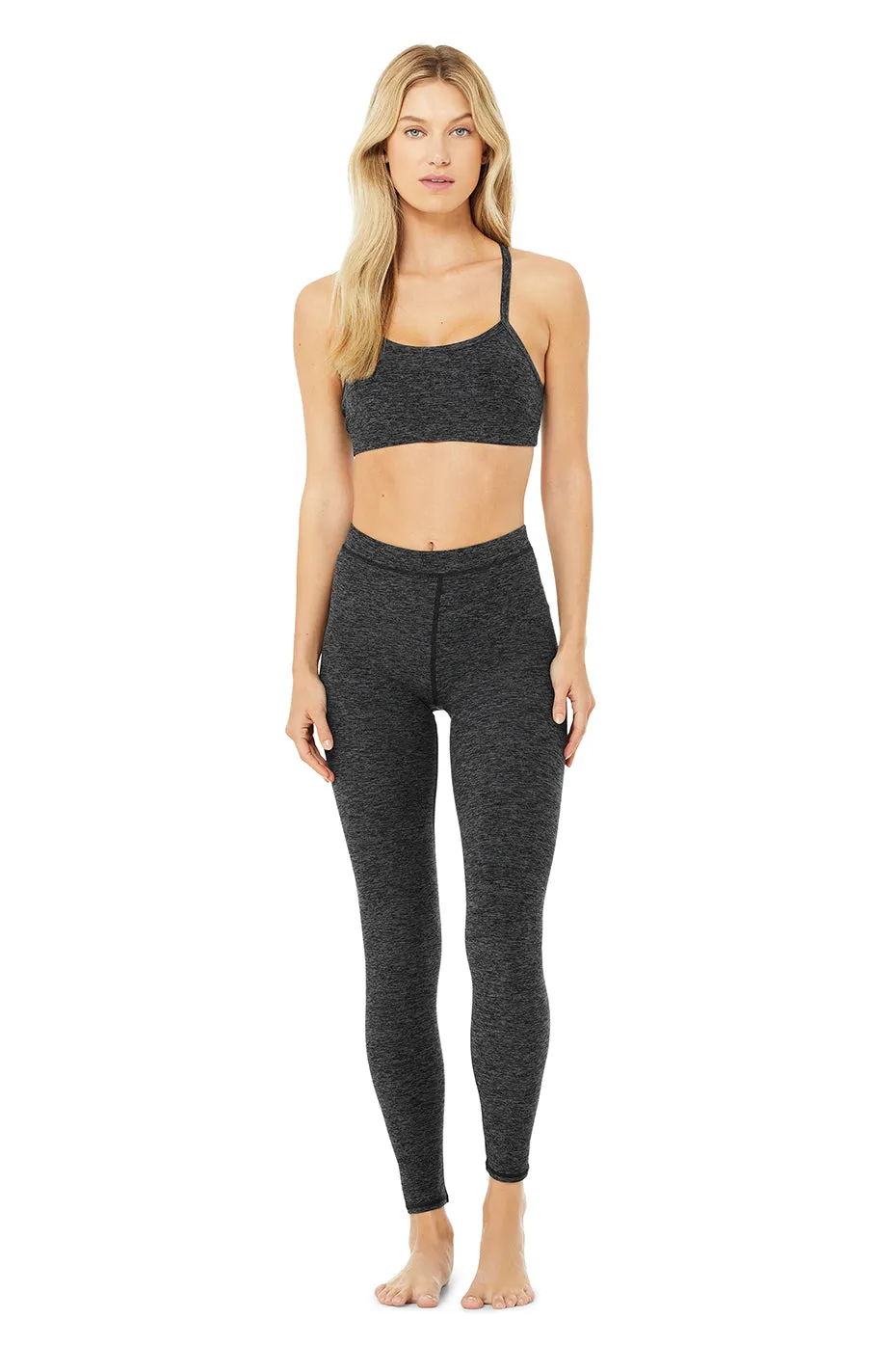 Alosoft Gratitude Bra & High-Waist Alosoft Flow Legging Set