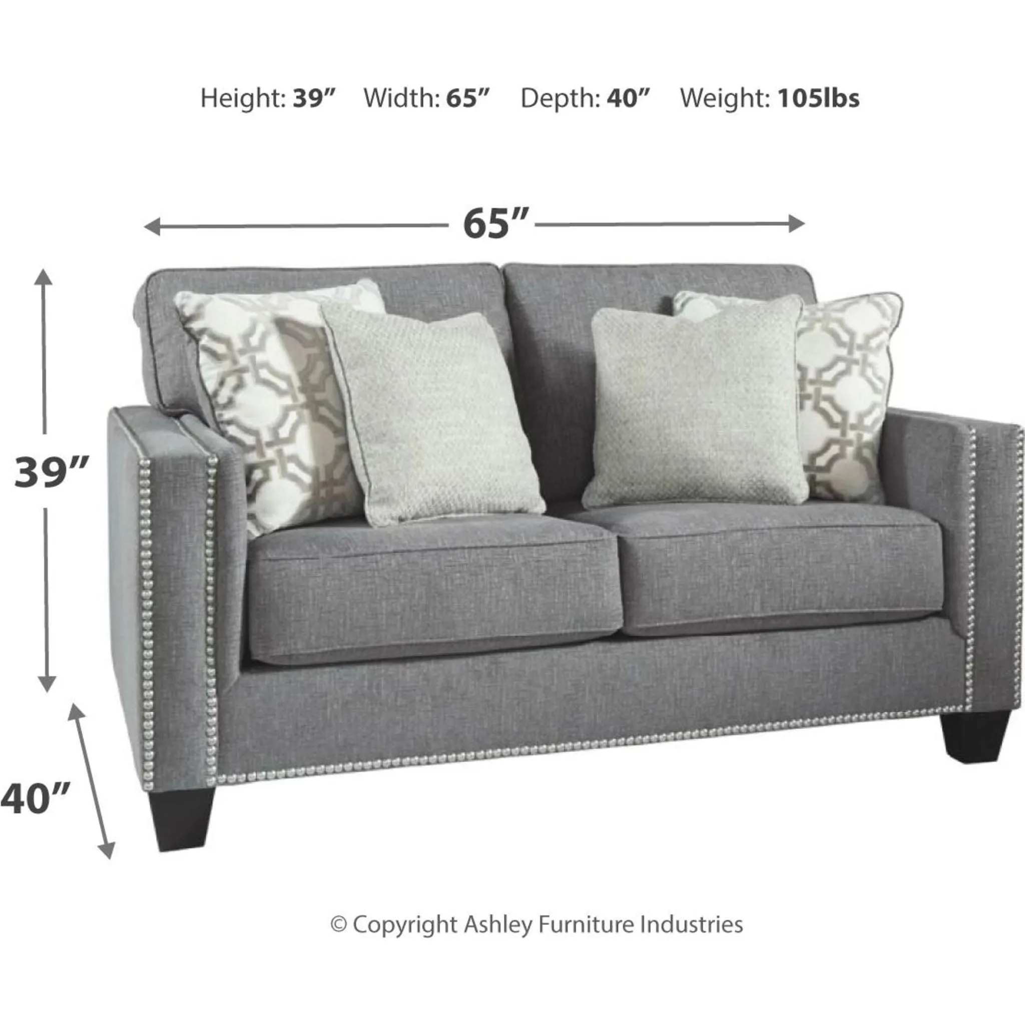 Barrali- EXCLUSIVE Loveseat