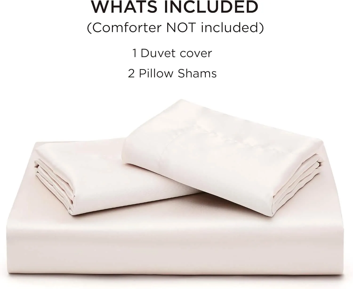 Bedsure Satin Duvet Cover Set