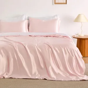 Bedsure Satin Duvet Cover Set