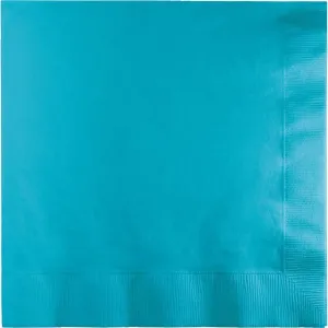 Bermuda Blue Beverage Napkins (16ct)