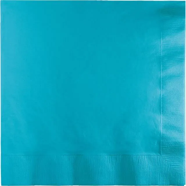 Bermuda Blue Beverage Napkins (16ct)