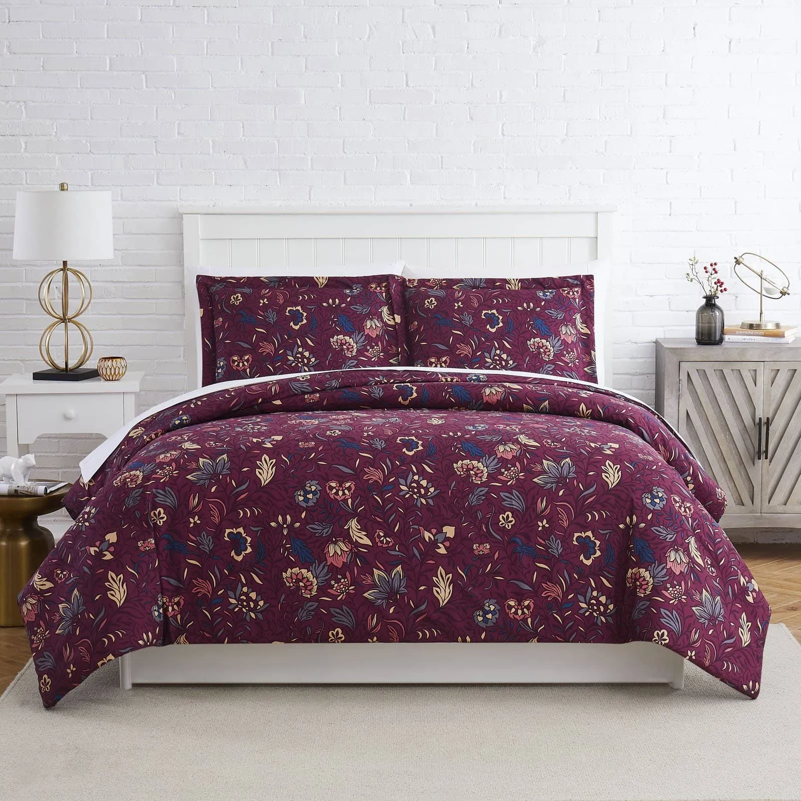 Blooming Blossoms Duvet Cover Set