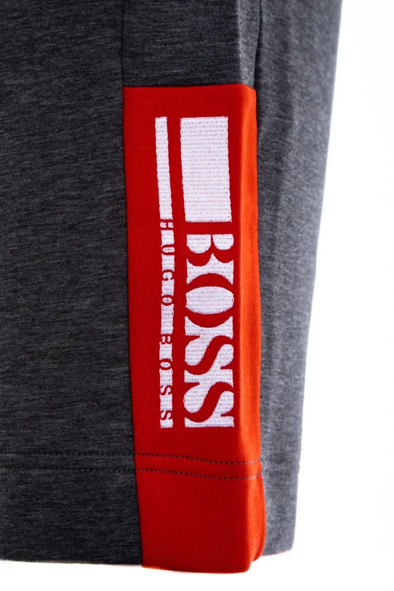 BOSS Headlo 1 Sweat Short in Dark Grey