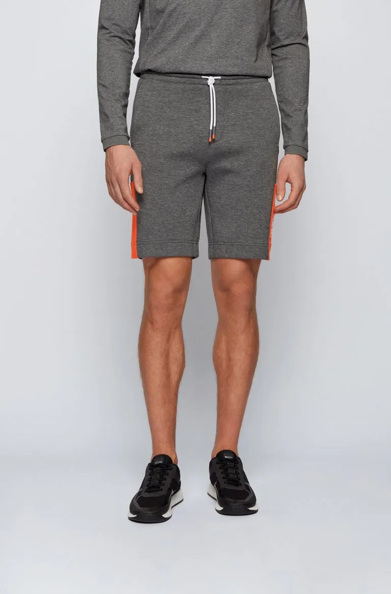 BOSS Headlo 1 Sweat Short in Dark Grey