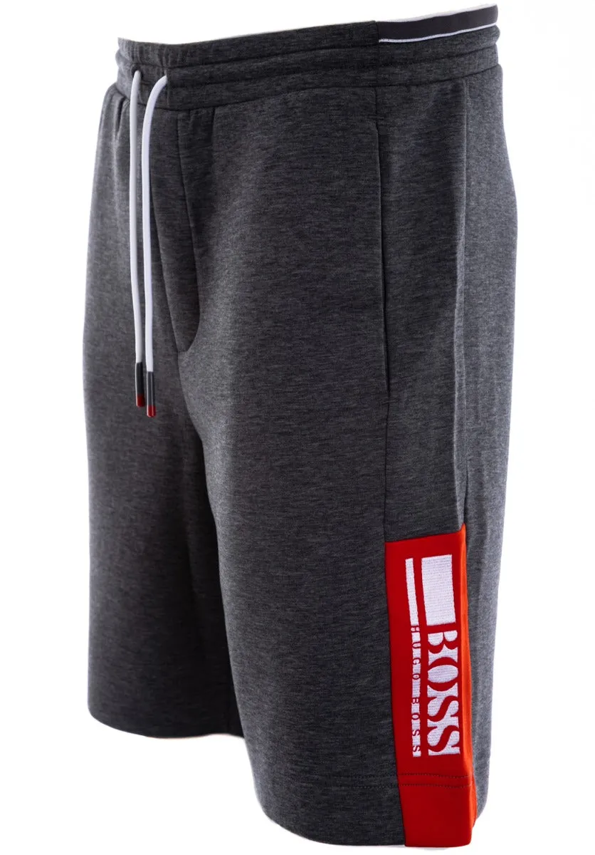 BOSS Headlo 1 Sweat Short in Dark Grey