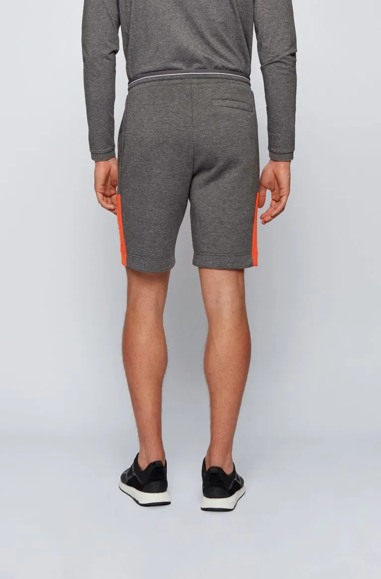 BOSS Headlo 1 Sweat Short in Dark Grey