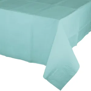 Bulk Spa Blue Tablecover, 54X108" Paper/Poly (6 per Case)