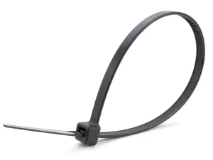 Cable Ties, 6" black (100)