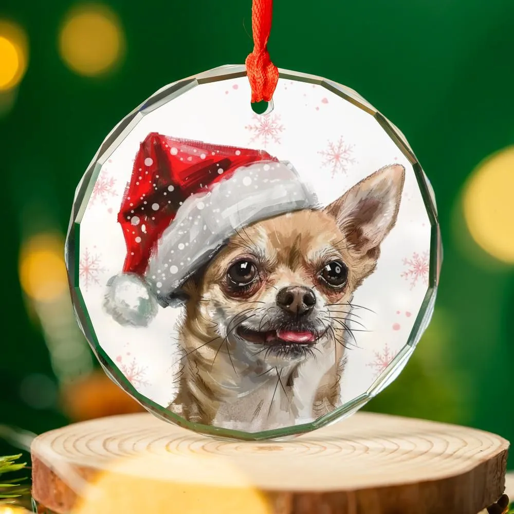 Chihuahua-2 Christmas Ornament