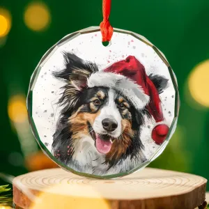 Collie-2 Christmas Ornament