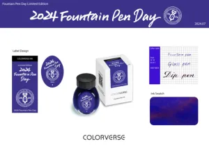 Colorverse Fountain Pen Day Ink 2024 Bottled Ink - 30mL Special Edition