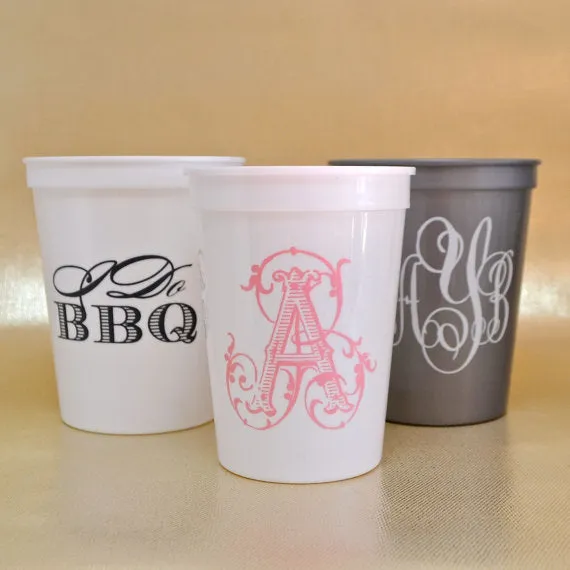 Custom Printed Wedding Stadium Cups