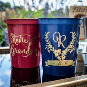 Custom Printed Wedding Stadium Cups