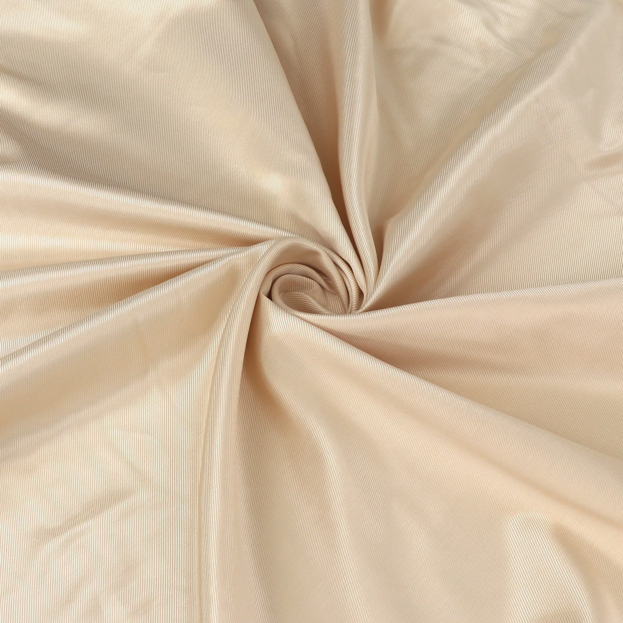 Deadstock Viscose Cotton Satin Twill Lining - Cream