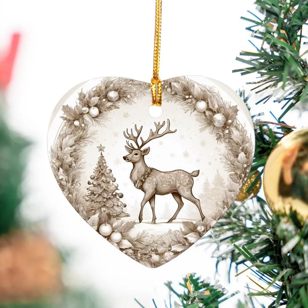 Deer 1 Christmas Ornament