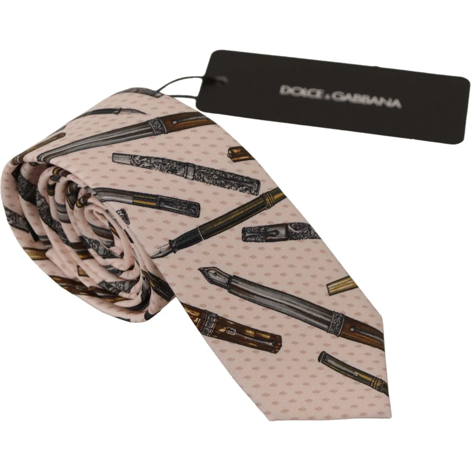 Dolce & Gabbana Elegant Silk Bow Tie for Suave Evenings