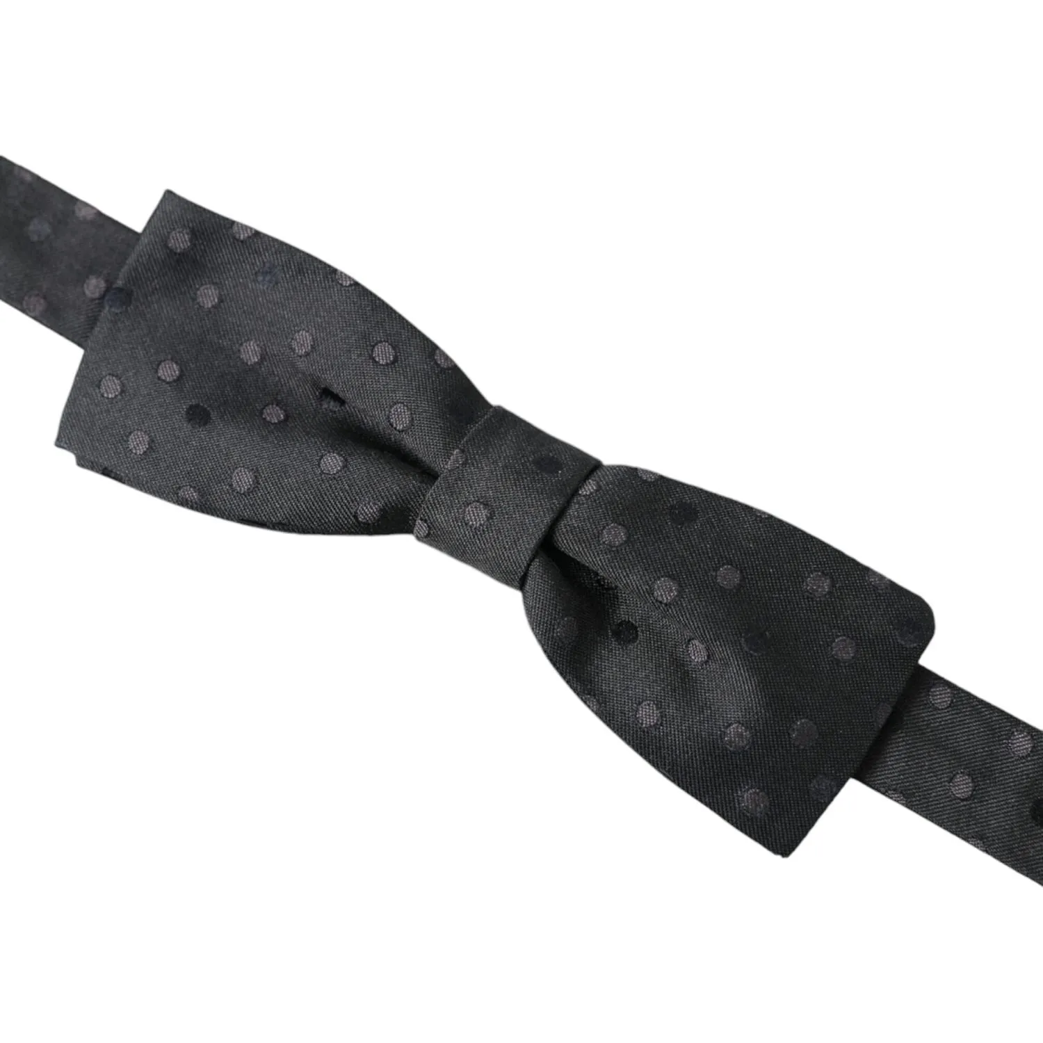 Dolce & Gabbana Opulent Silk Polka Dot Bow Tie for Men