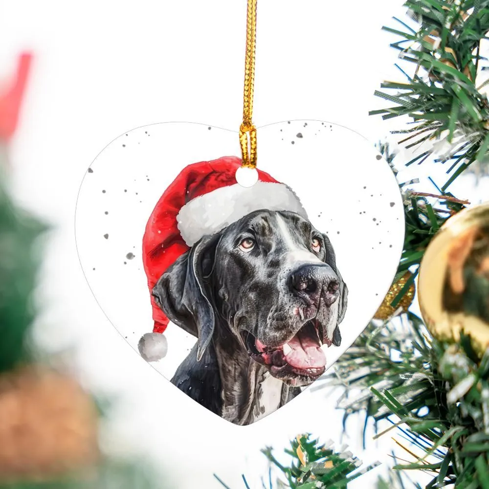 Great-Dane-1 (1) Christmas Ornament