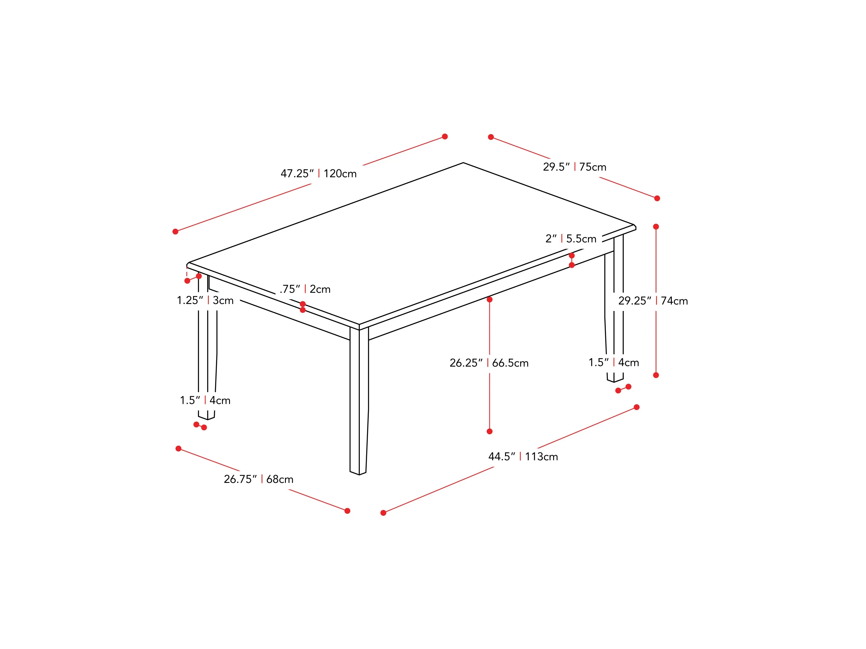 Grey and White Dining Set, 7pc