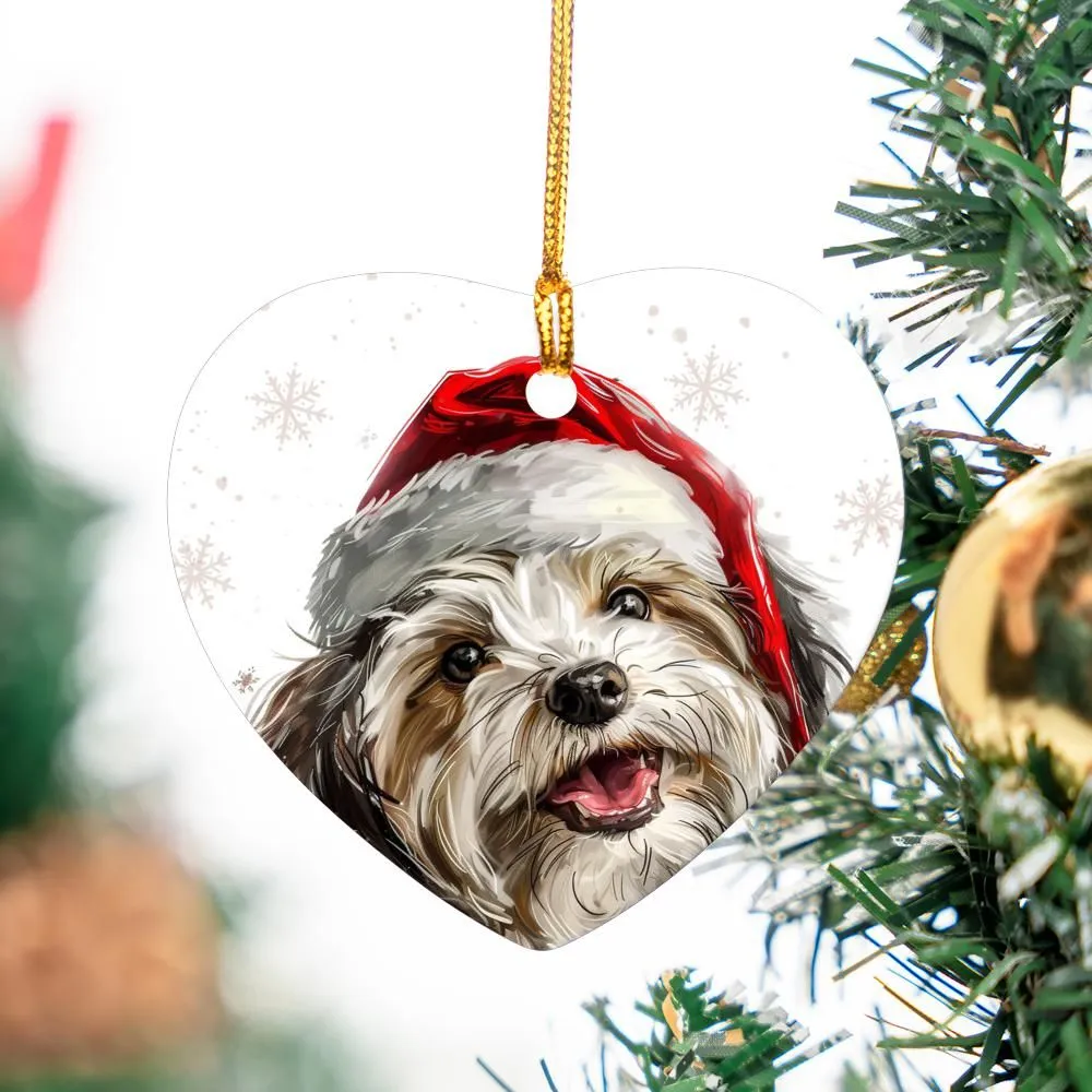 Havanese-2 Christmas Ornament