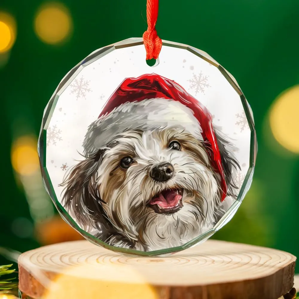 Havanese-2 Christmas Ornament