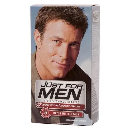 JUST for men shampoo Toning  medium brown