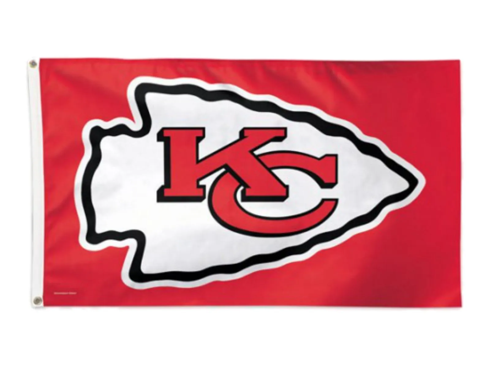 Kansas City Chiefs NFL WinCraft Red Deluxe Indoor Outdoor Flag (3' x 5')