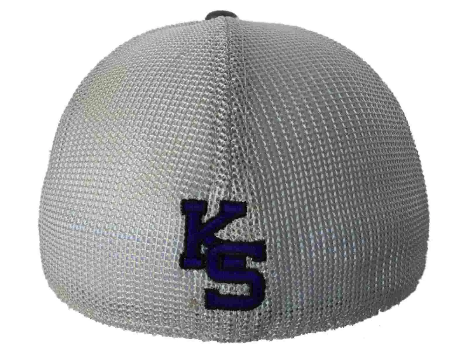 Kansas State Wildcats TOW Gray Putty Two Tone Mesh One Fit Flexfit Hat Cap