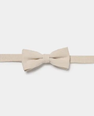 Linen-Blend Bow Tie