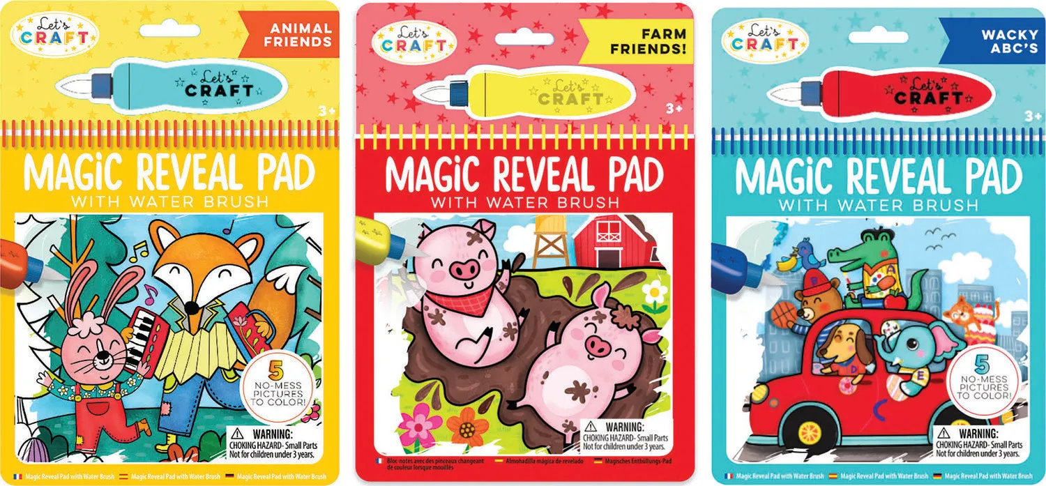 Magic Reveal Pad: Animals