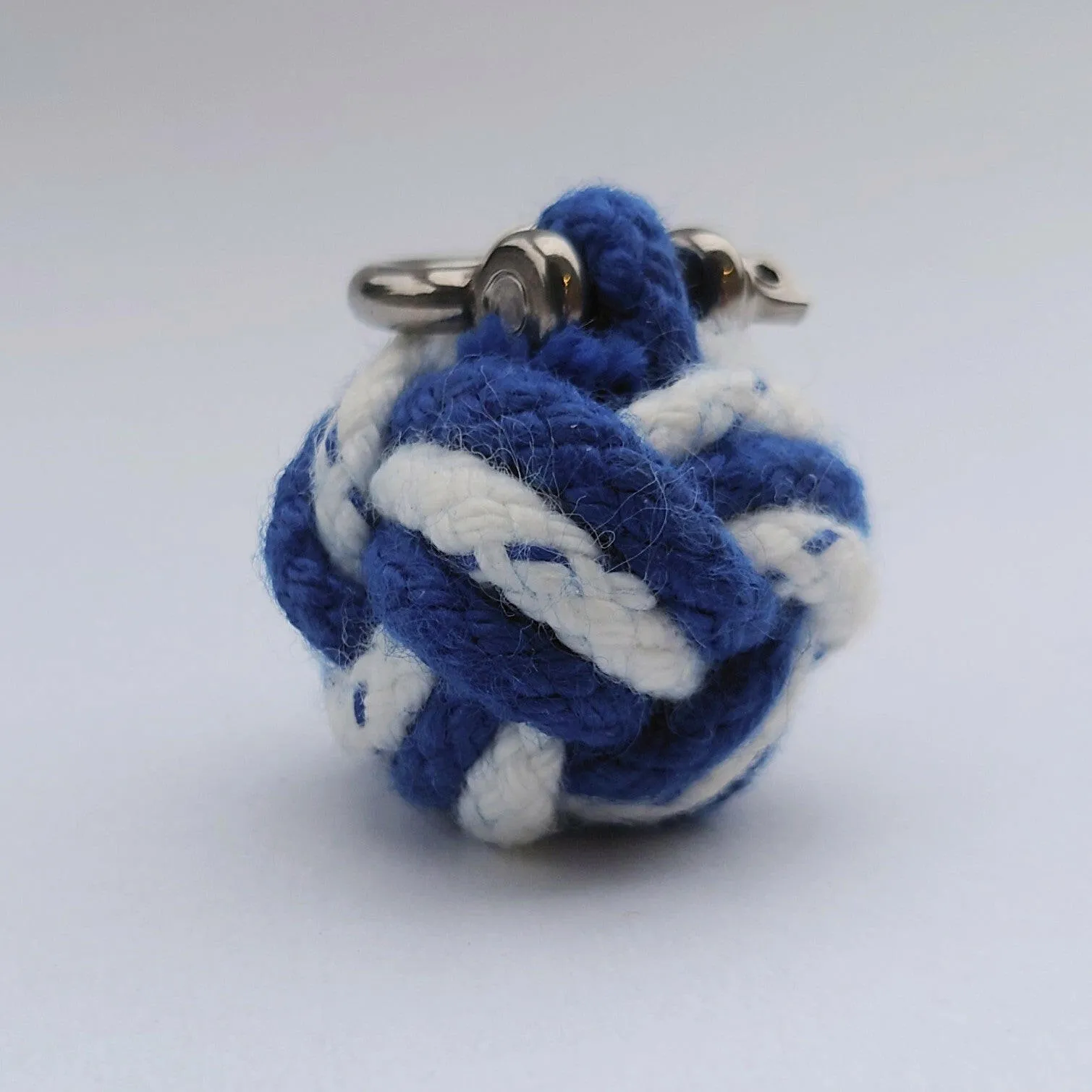 Manrope Knot Ball Key Ring