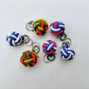 Manrope Knot Ball Key Ring