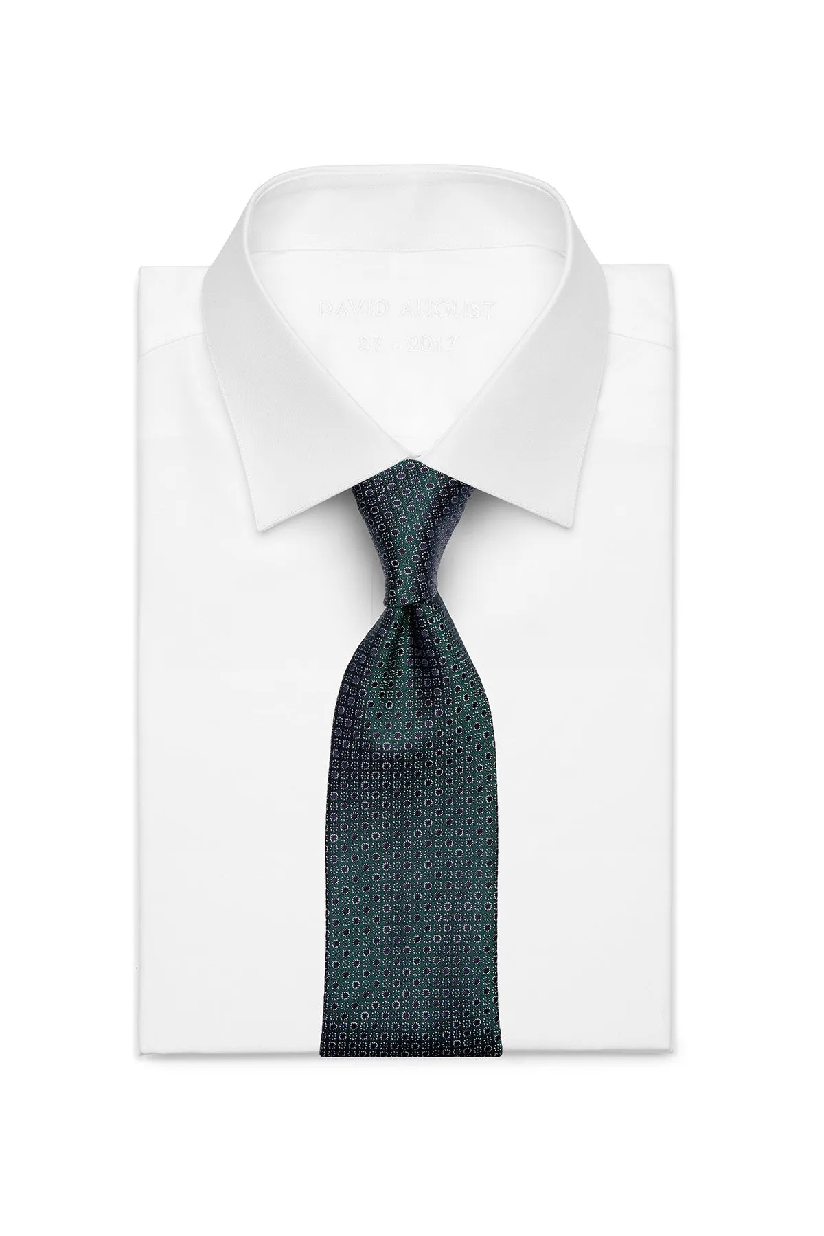 Miracles For Kids Exclusive Silk Jacquard Tie - Green