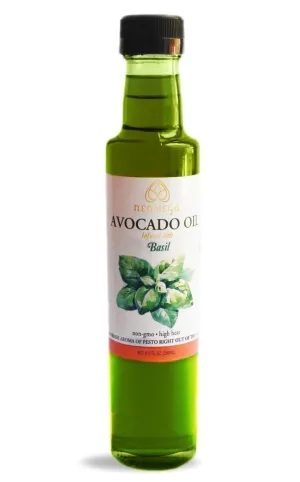 Neomega Basil Infused Avocado Oil 8 oz (250 ML)