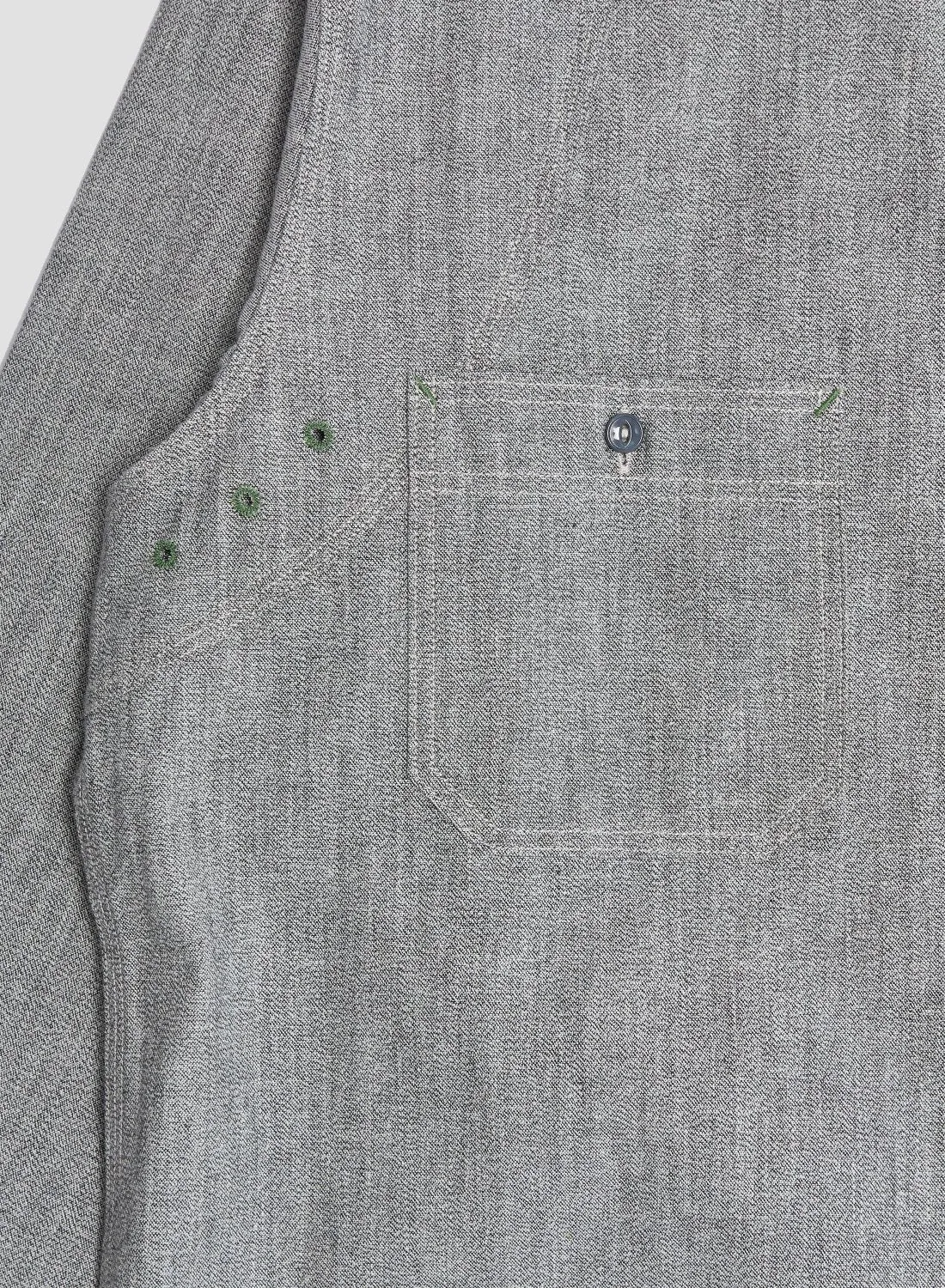 New Medical Shirt Salt & Pepper in Light Grey