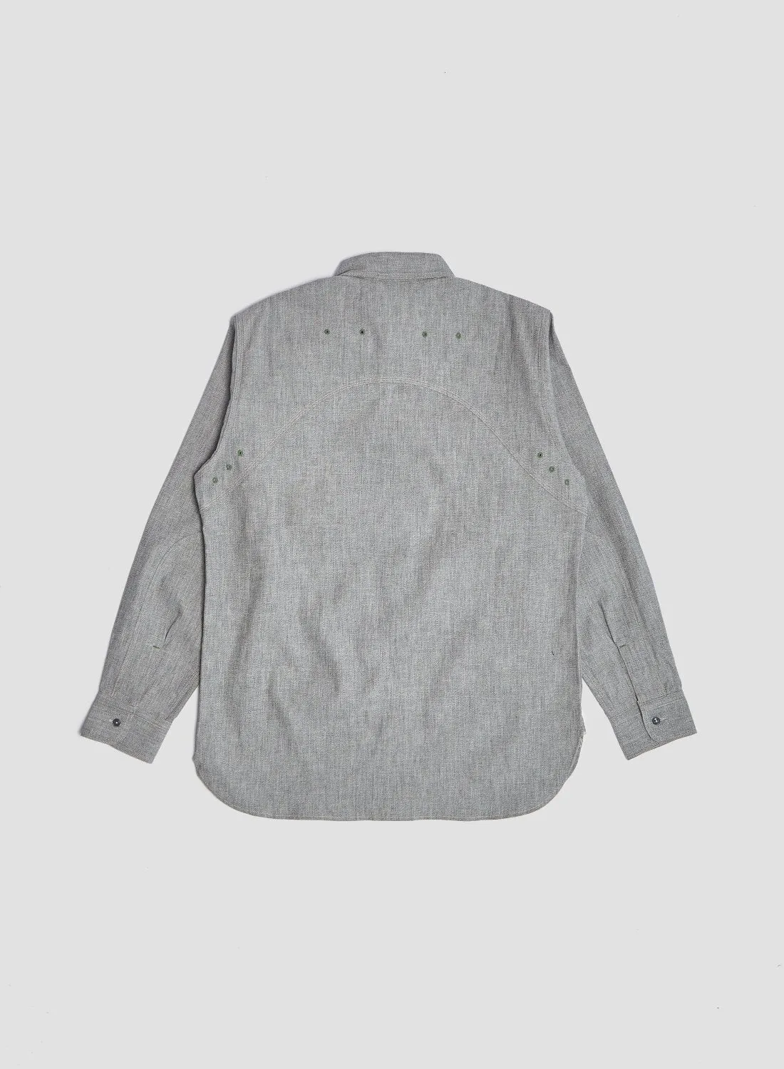 New Medical Shirt Salt & Pepper in Light Grey