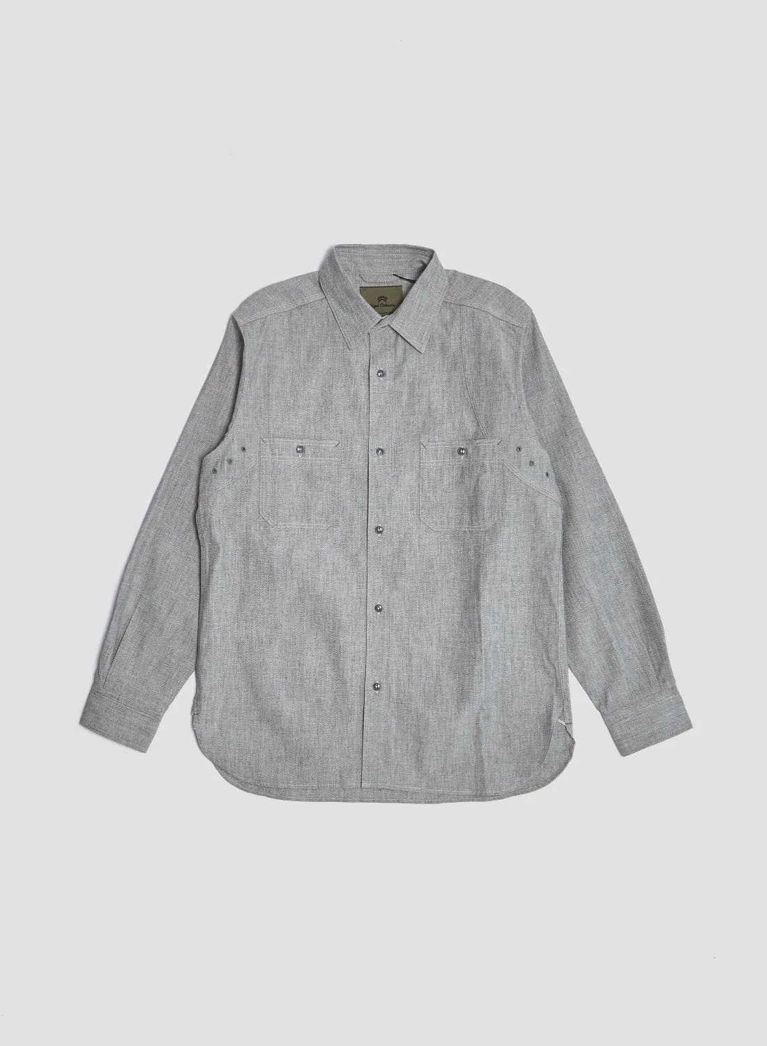 New Medical Shirt Salt & Pepper in Light Grey