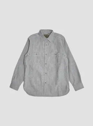 New Medical Shirt Salt & Pepper in Light Grey