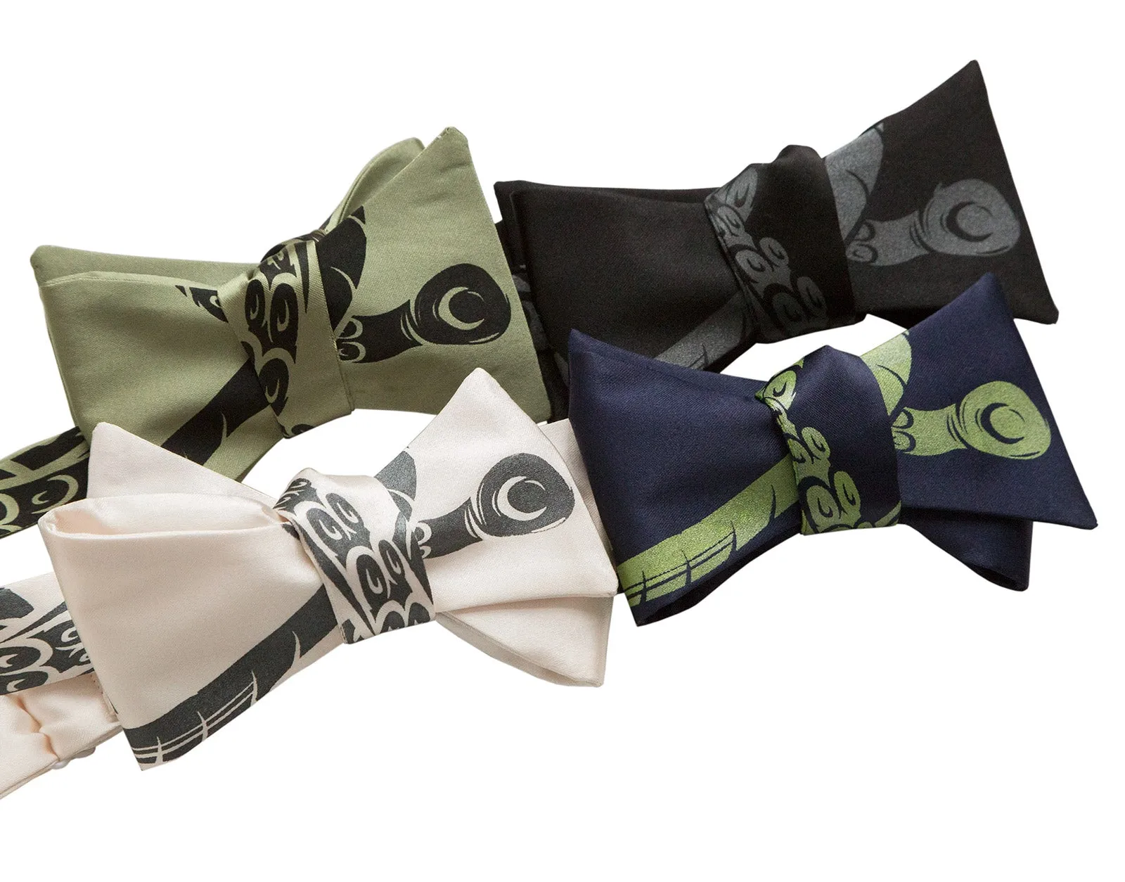 Octopus Tentacles Bow Tie, Sucker Cthulhu Tie