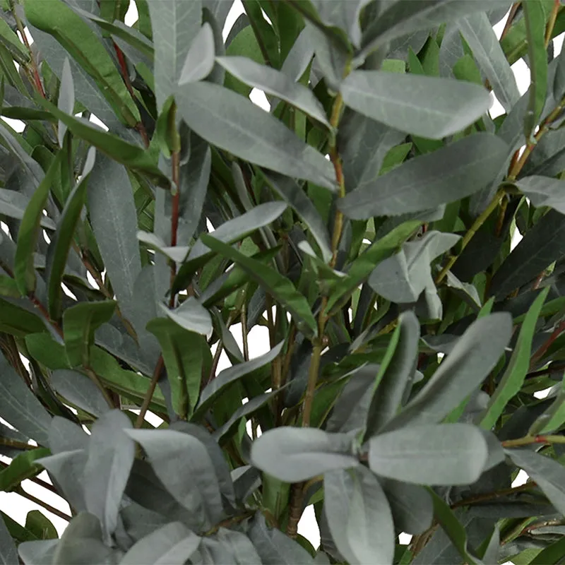 Olive branches in Tall Porcelain Vase, 30"H