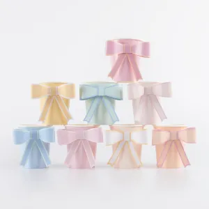 Pastel Bow Party Cups x 8