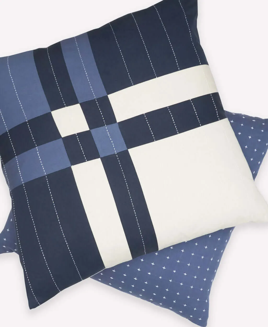 Patchwork Plaid Throw Pillow