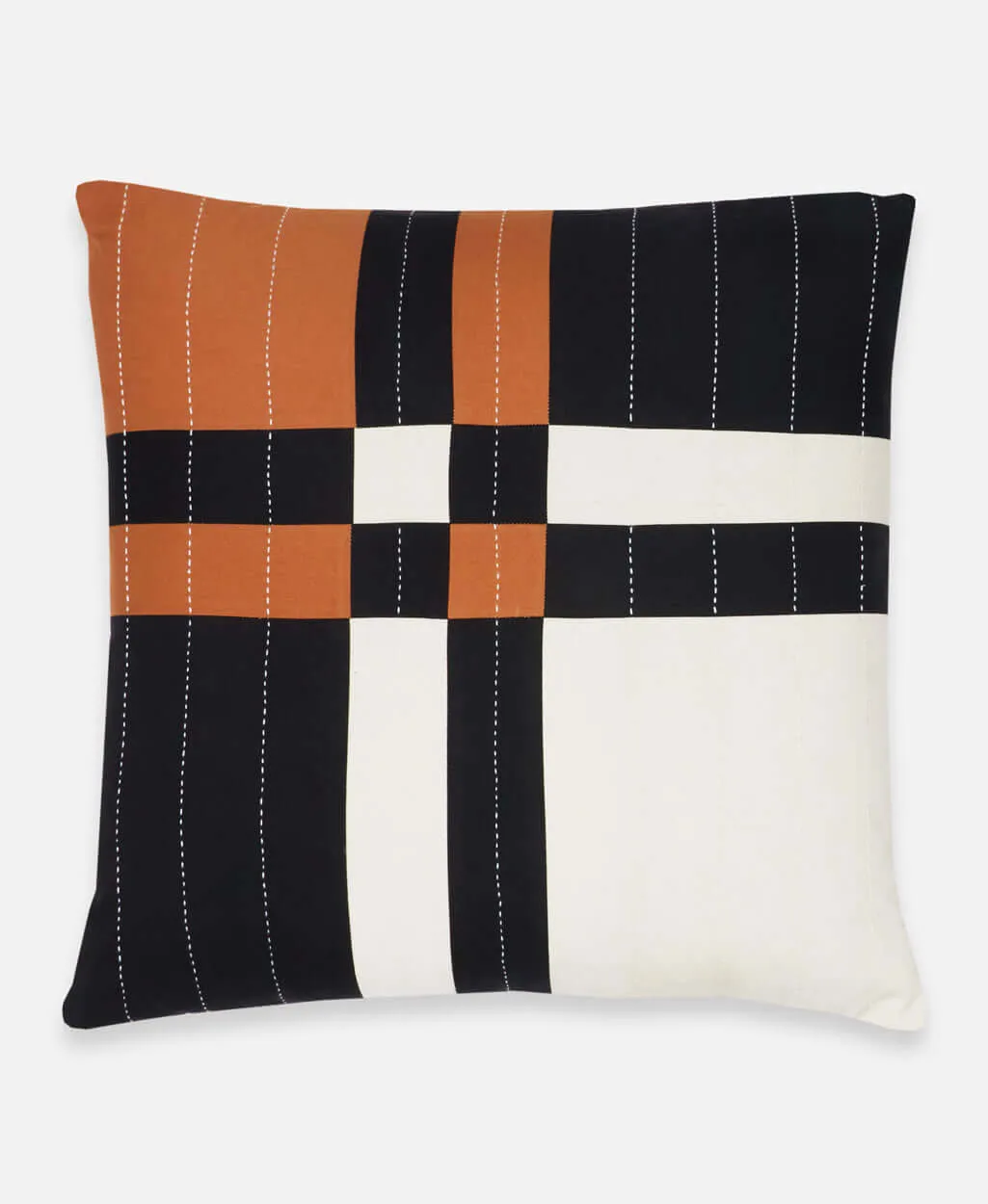 Patchwork Plaid Throw Pillow