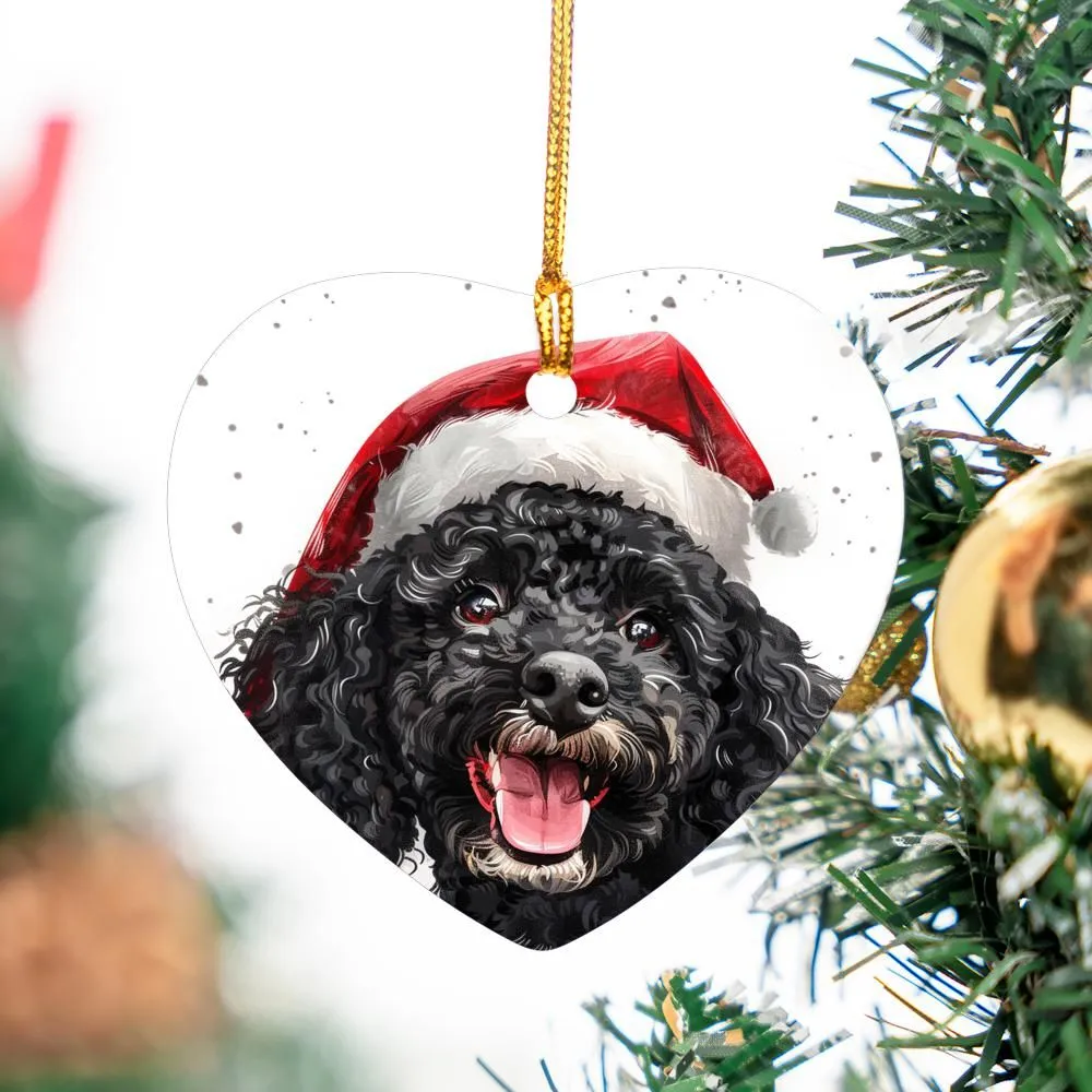 Poodle-1 Christmas Ornament